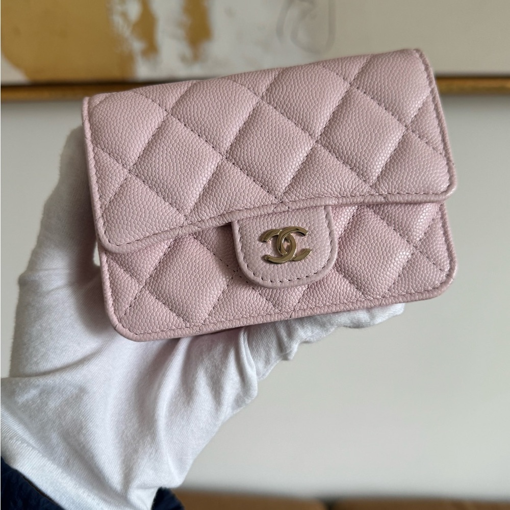 Chanel Pink Mini Clutch on chain Ap2727 (SOLD)